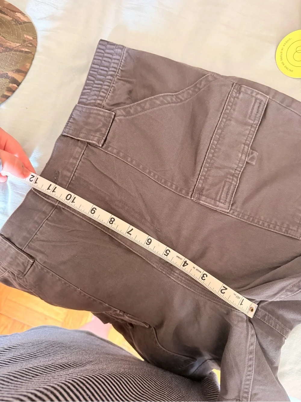 Y2K Vintage Men's Cargo Shorts 5” Inseam - Charcoal